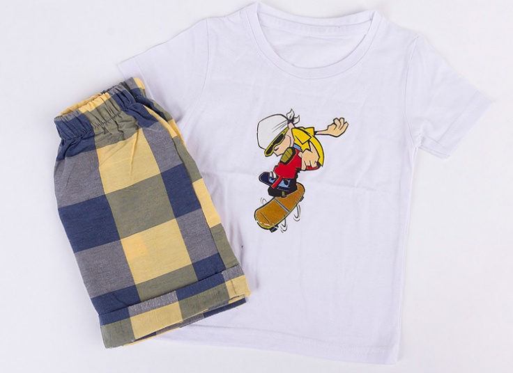 ست تیشرت و شلوارک پسرانه ORIGINAL