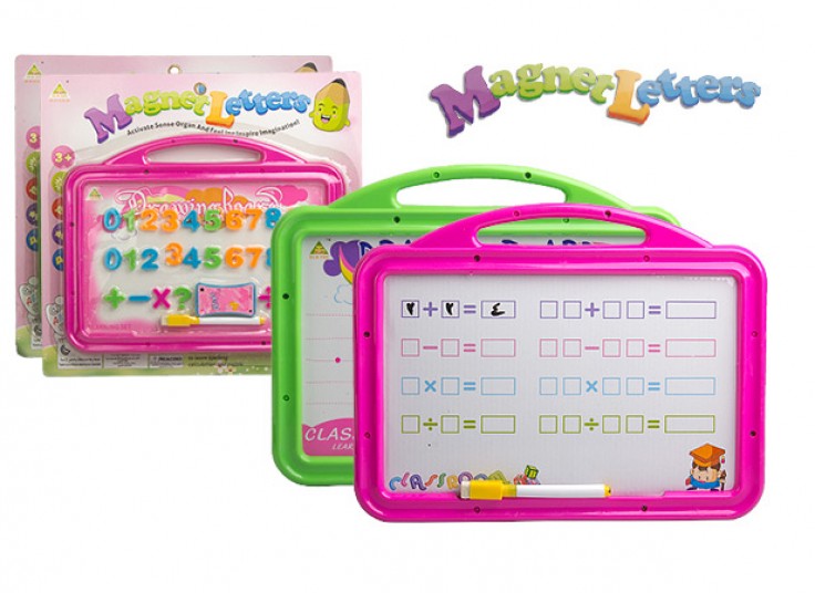 تخته وایت برد دو طرفه Magnet letters