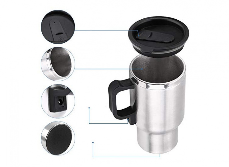 لیوان فندکی خودرو استیل کد 160Z