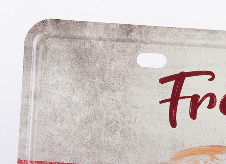 تابلو پلاک فلزی