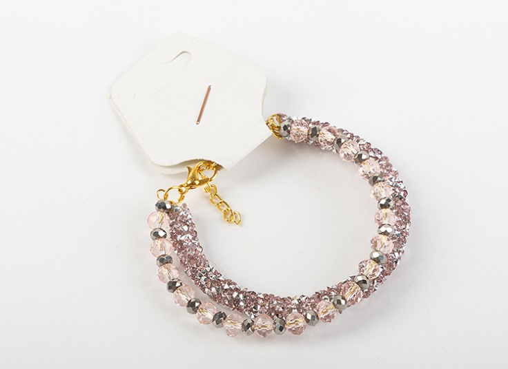 دستبند طرح کریستال