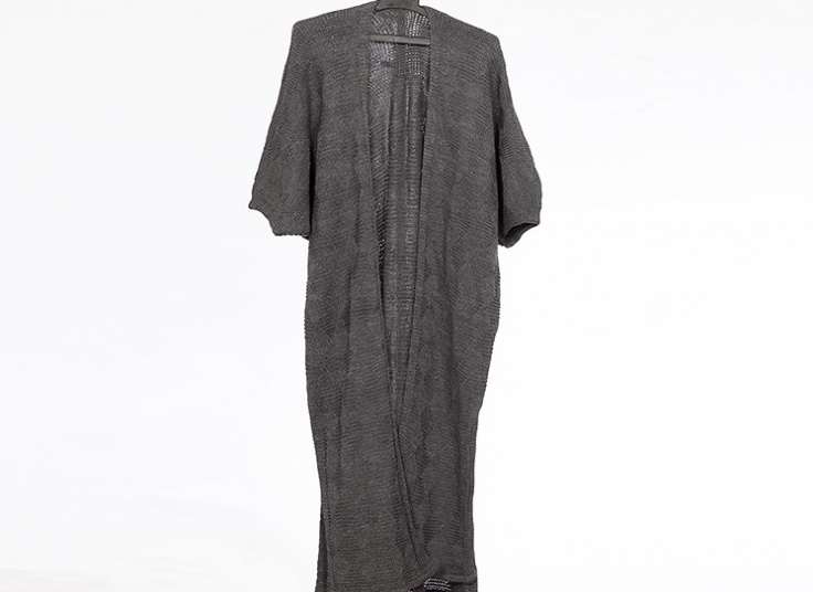 مانتو بافت زنانه جلو باز