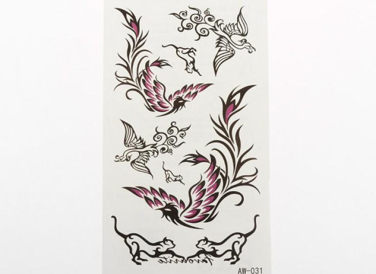 برچسب تاتو موقت