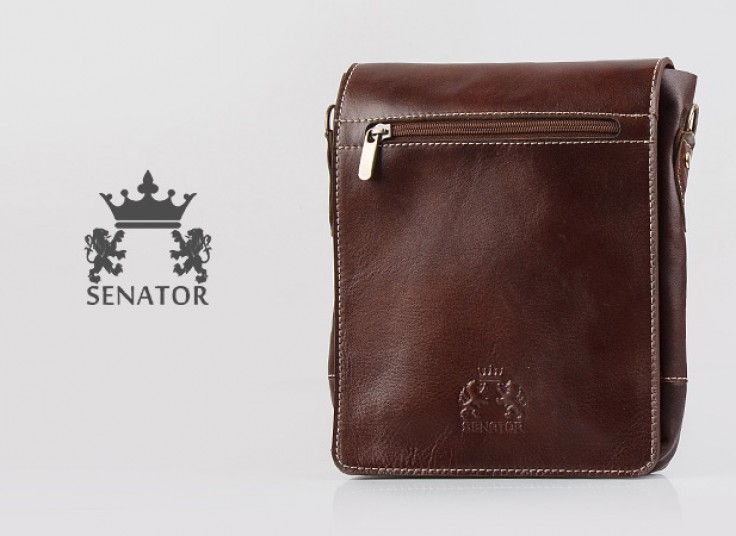 کیف کج چرمی SENATOR