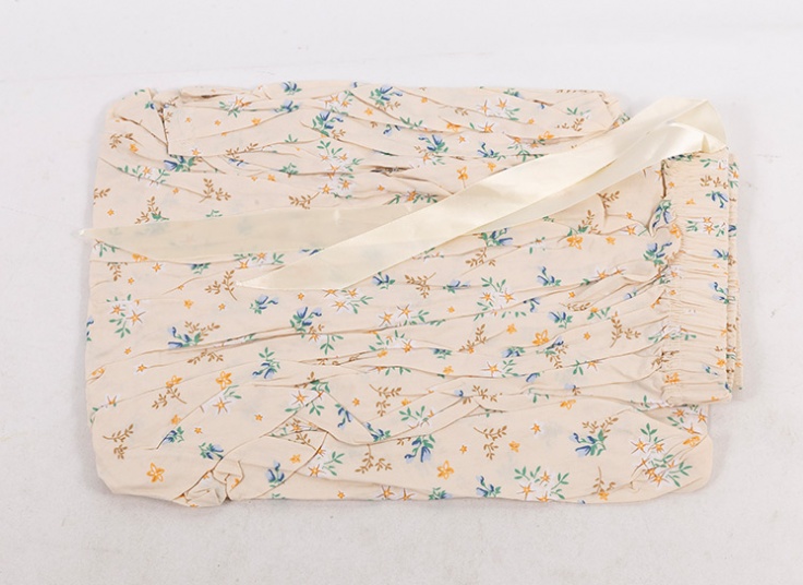 شلوار نخی گلدار PR