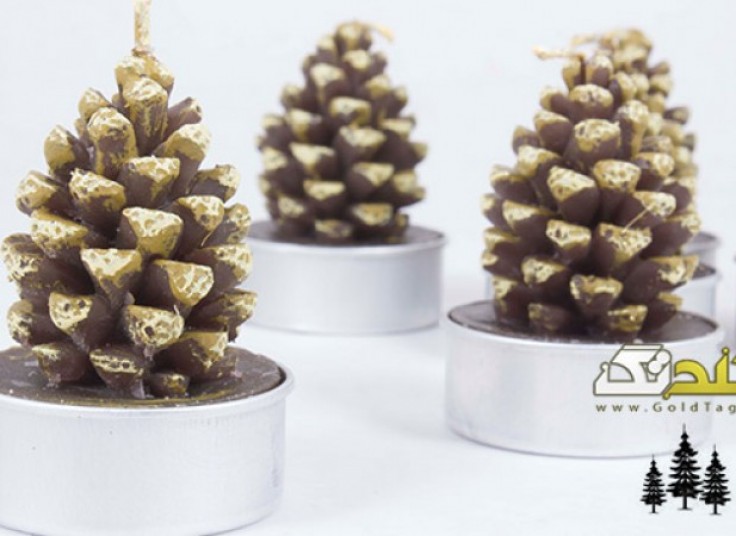 شمع تزئینی کاج