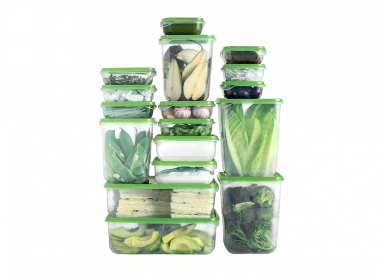 ست 17 تکه ظروف نگهدارنده غذا ایکیا مدل Pruta