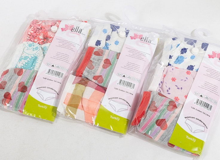 پک لباس زیر نخی ella