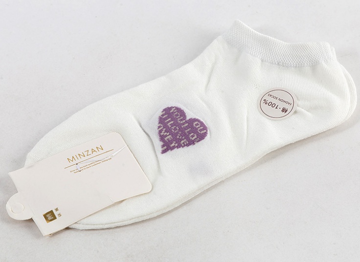 جوراب مچی طرحدار زنانه MINZAN