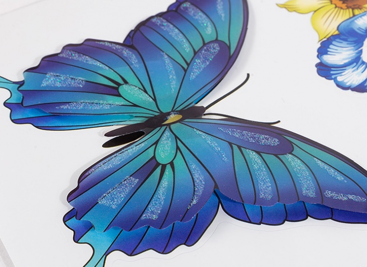 استیکر سه بعدی Butterflies