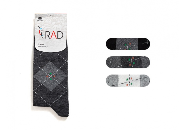 جوراب مردانه RAD طرح اسکاچ