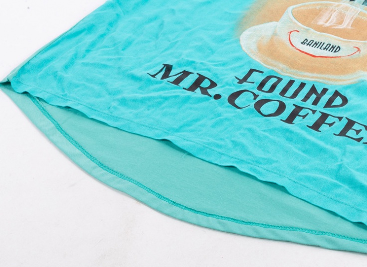 تاپ جلو نخی طرح فنجان و قهوه کد14325