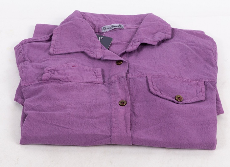 مانتو کنفی جلو دکمه‌ دار