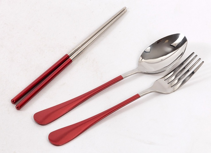 ست قاشق و چنگال چاپستیک‌دار RUIZHI