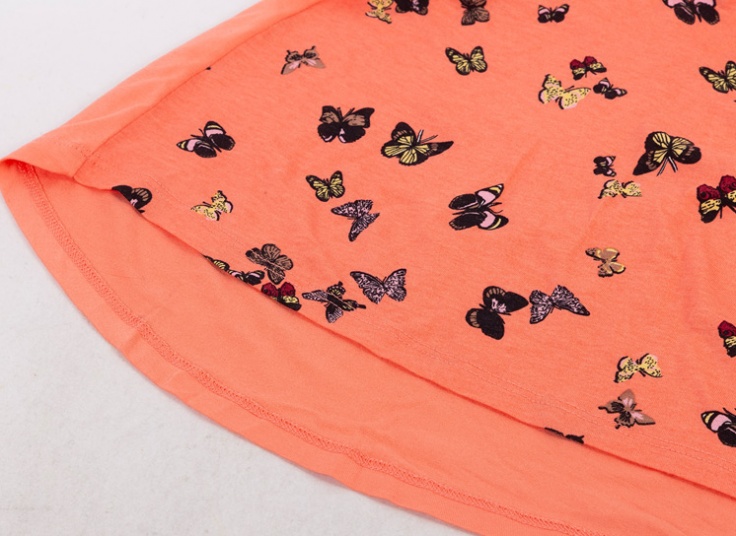 تیشرت آستین کوتاه طرح Butterfly