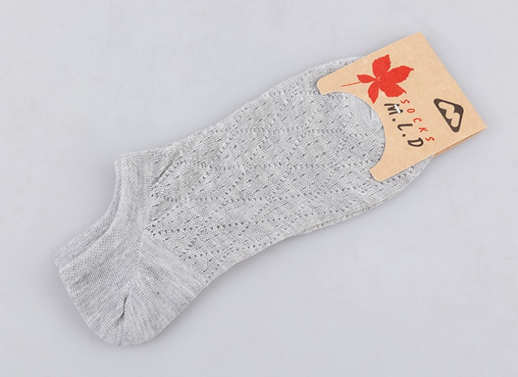 جوراب ساق کوتاه طرح گیپور MLD