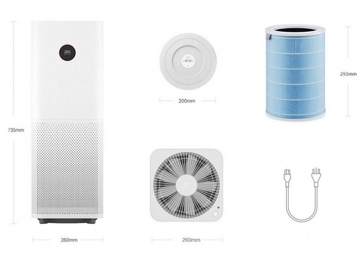دستگاه تصفیه هوا شیائومی Mi Air Purifier Pro