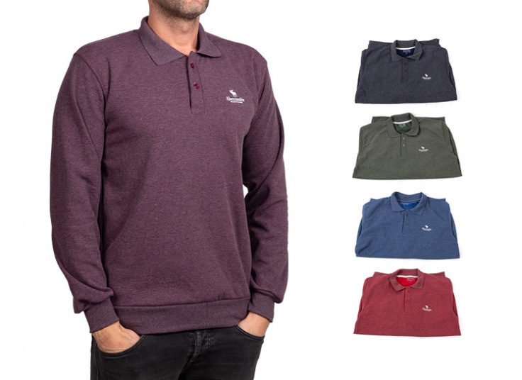 پولوشرت آستین بلند Abercrombie