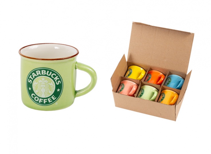 فنجان قهوه خوری 6 عددی StarBucks