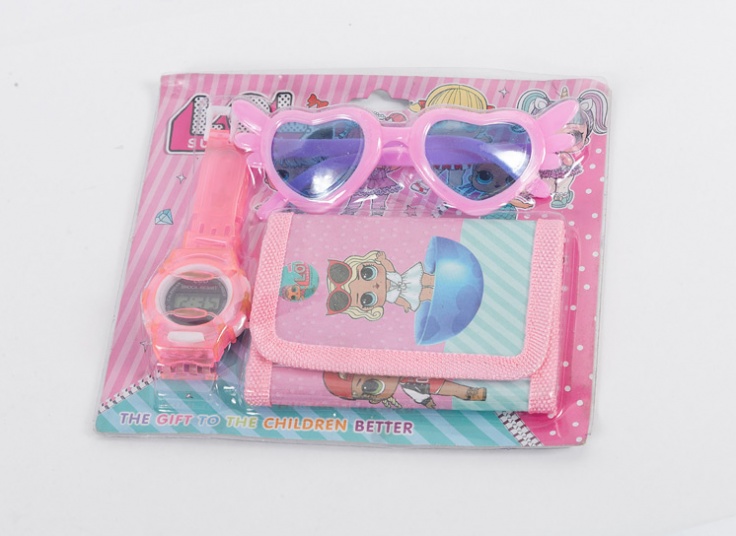 ست بچگانه ساعت و عینک و کیف