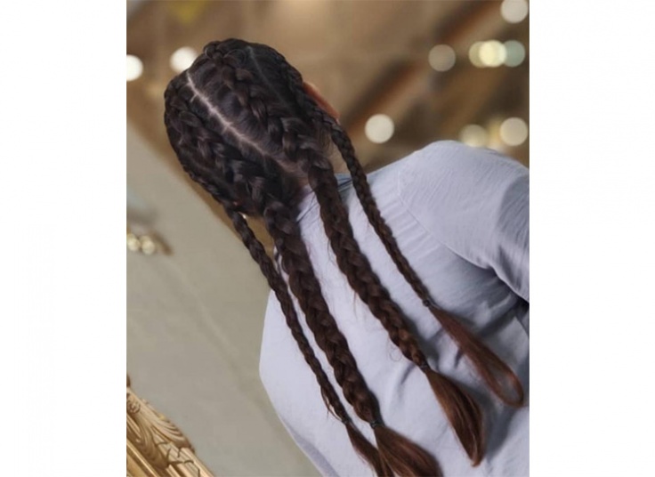 بافت مو در سالن بیوتی ندا