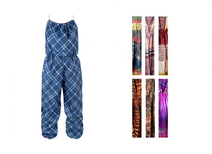 سرهمی طرح‌دار زنانه