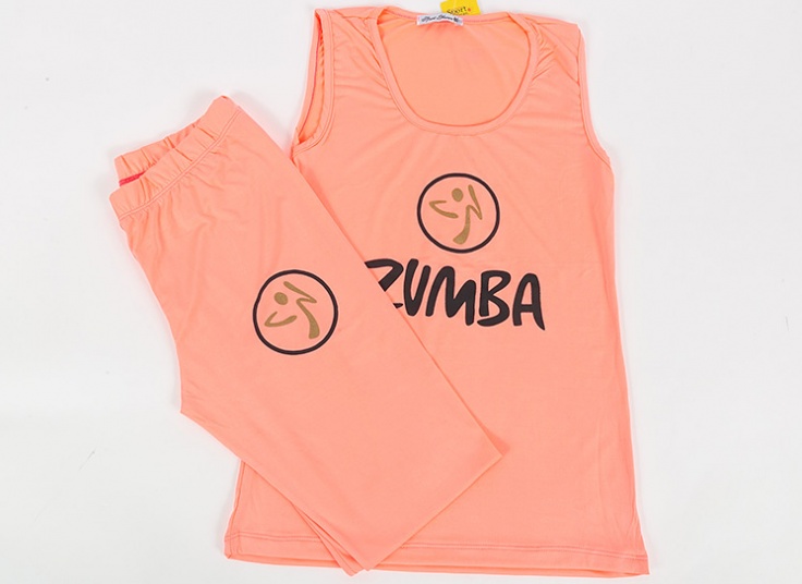 تاپ و شلوار طرح ZUMBA