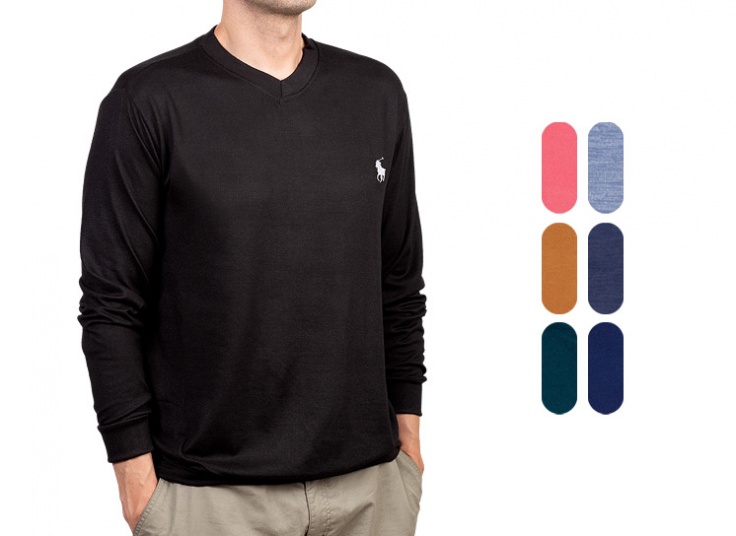 بلوز بافت یقه هفت Polo