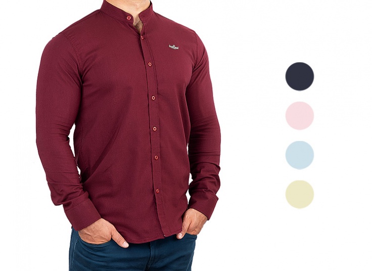 پیراهن مردانه یقه دیپلمات