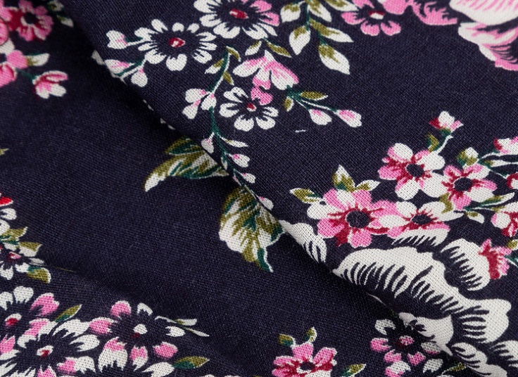 شومیز گره ای گلدار