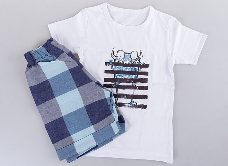 ست تیشرت و شلوارک پسرانه ORIGINAL