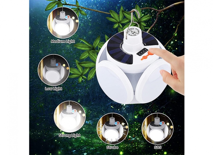 لامپ شارژی خورشیدی مدل 2029