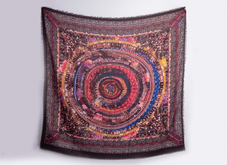 دو مدل روسری قواره دار