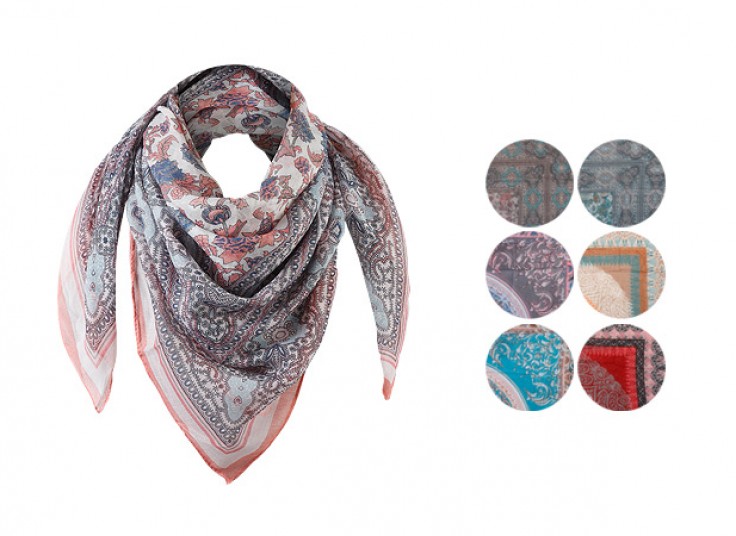 روسری تابستانی طرحدار