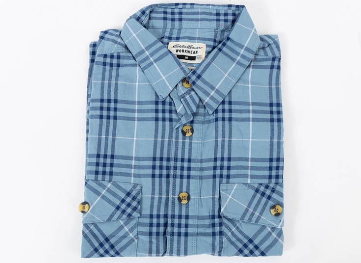 پیراهن آستین کوتاه مردانه Eddie Bauer