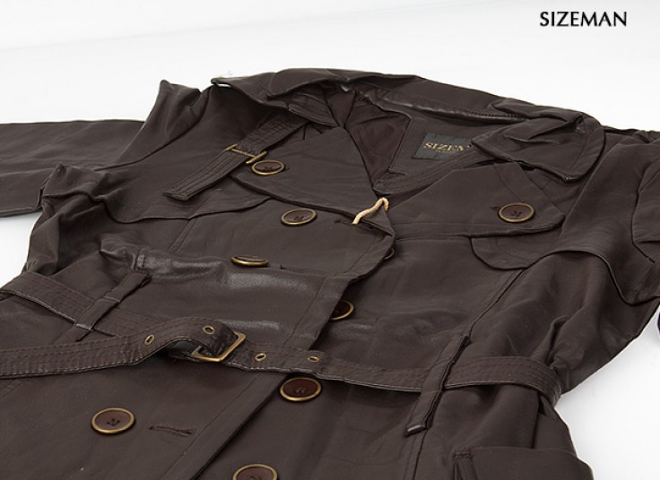 پالتو چرم زنانه SIZEMAN