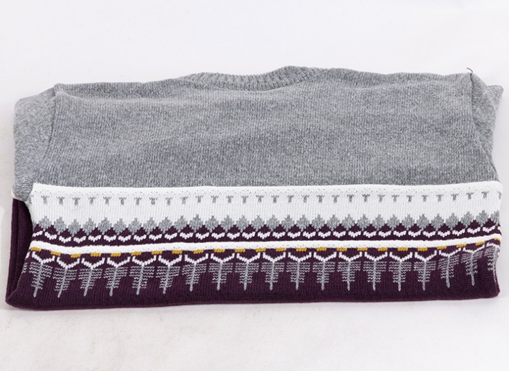 بلوز بافت مردانه طرح ژاکارد