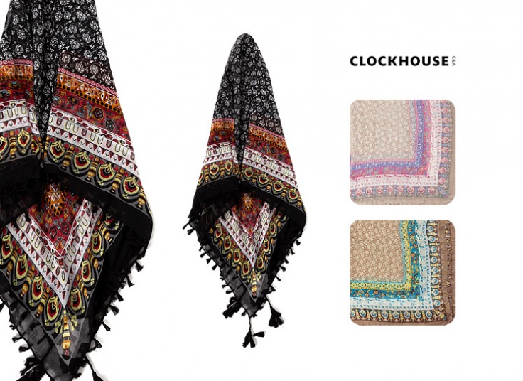 روسری نخی C&A