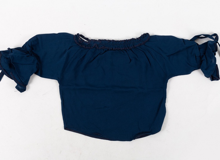 بلوز دخترانه یقه قایقی