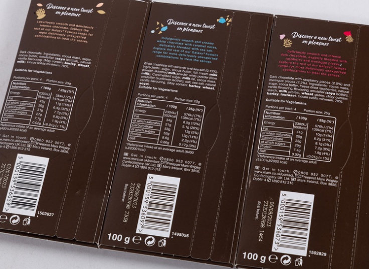 شکلات  Galaxy Fusions