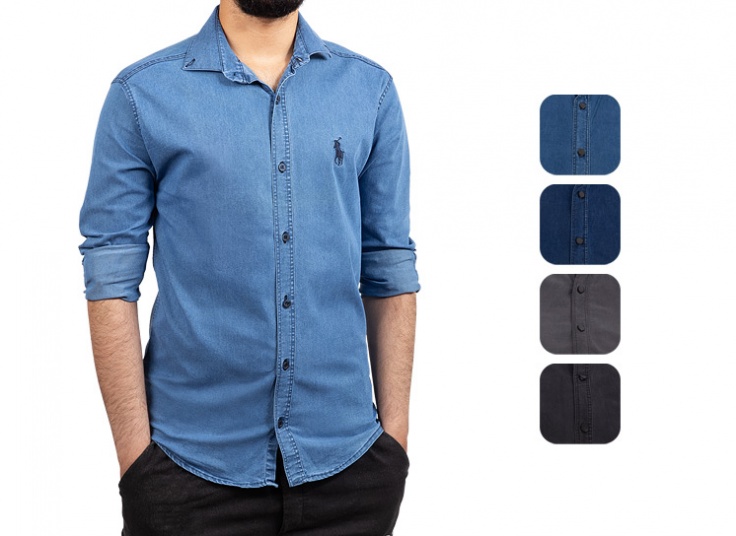 پیراهن مردانه جین