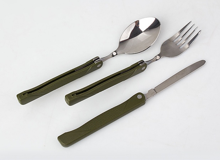 ست قاشق چنگال و چاقو سفری