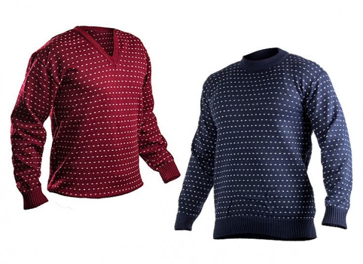 پلیور بافت یقه گرد