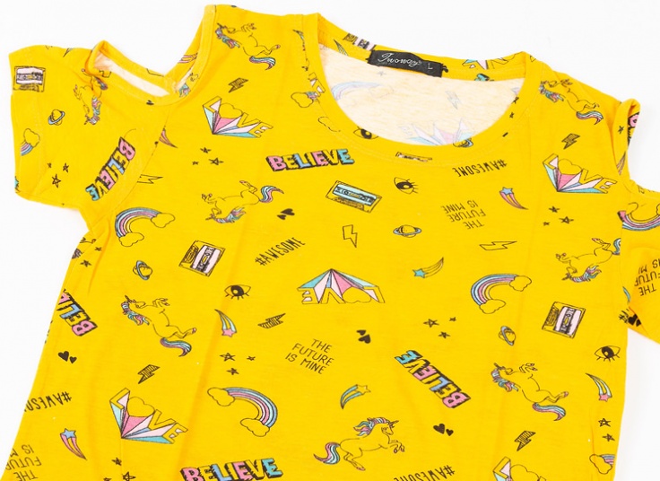 تیشرت زنانه گره ای