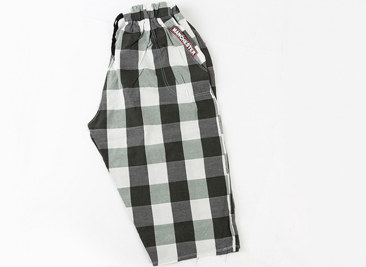 شلوارک راحتی مردانه چهارخانه