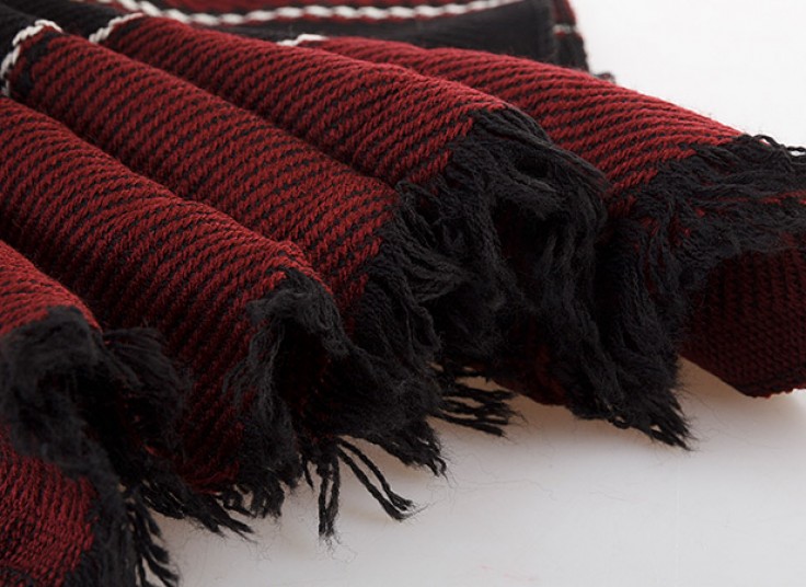 شال بافت زنانه bicolor