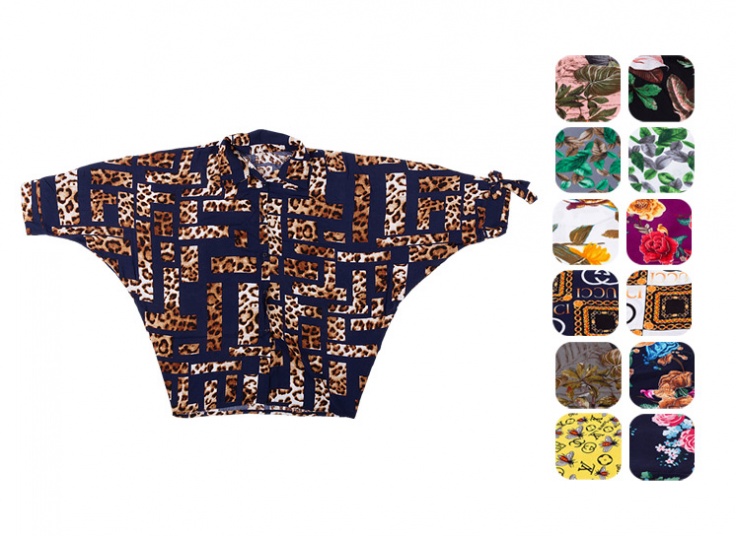 تونیک نخی طرح‌دار