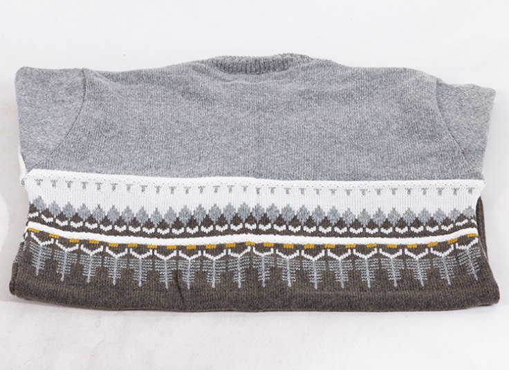 بلوز بافت مردانه طرح ژاکارد