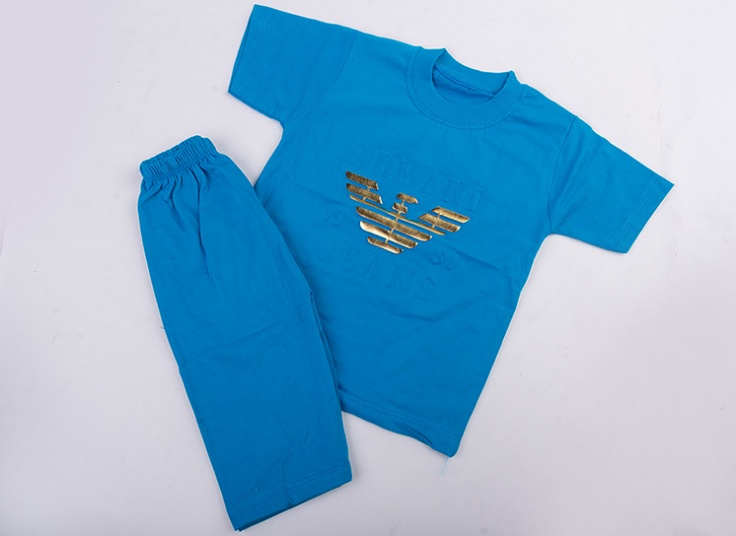 ست بلوز و شلوار برمودا بچگانه