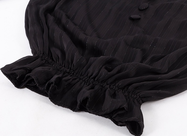 شومیز حریر مجلسی یقه هفت